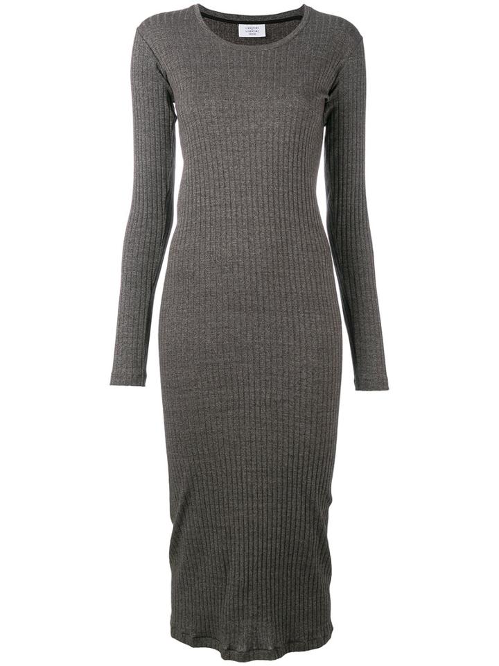 Libertine-libertine Trial Midi Dress, Women's, Size: Small, Grey, Cotton