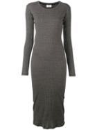 Libertine-libertine Trial Midi Dress, Women's, Size: Small, Grey, Cotton