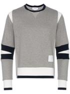 Thom Browne Tb Jrsy Swt Crw Gry - Grey