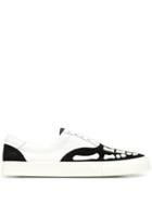 Amiri Skeleton Low Top Sneakers - Black