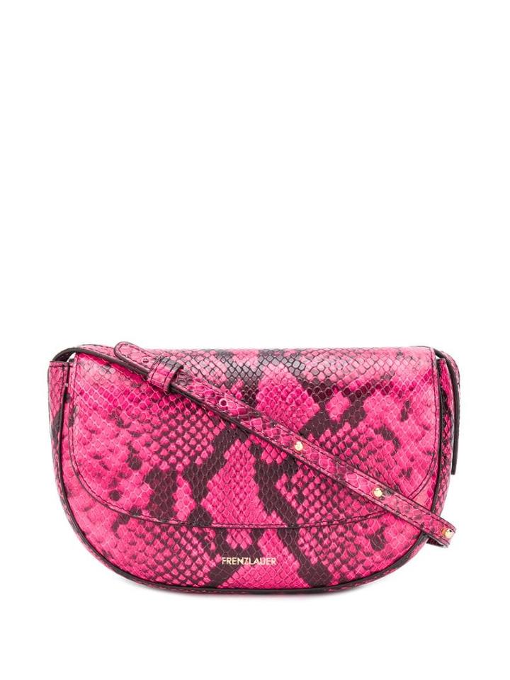 Frenzlauer Swing Snakeskin Effect Mini Bag - Pink
