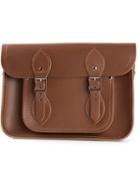 'classic' Satchel - Women - Calf Leather - One Size, Brown, Calf Leather, The Cambridge Satchel Company
