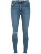 Nobody Denim Cult Skinny Ankle Charged - Blue
