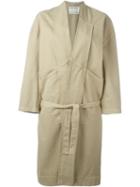 Henrik Vibskov Chock Long Coat, Women's, Size: S, Nude/neutrals, Cotton/spandex/elastane