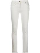 Etro Cropped Jeans, Women's, Size: 26, White, Cotton/spandex/elastane