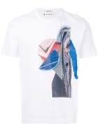 Marni - Abstract Printed T-shirt - Men - Cotton - 46, White, Cotton