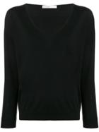 Gentry Portofino Knitted Sweatshirt - Black