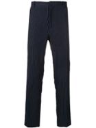 A.p.c. Pinstripe Tailored Trousers - Blue