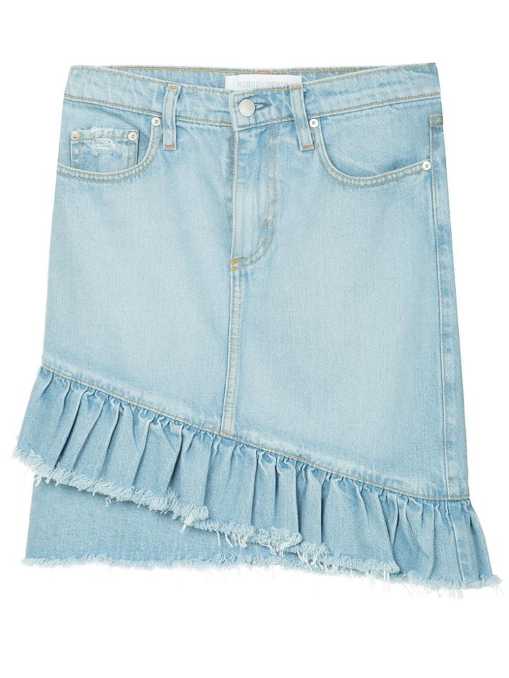 Nobody Denim Surrealist Skirt - Blue