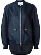3.1 Phillip Lim Shirt Tail Bomber Jacket