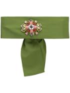 Sara Roka Embellished Belt - Green