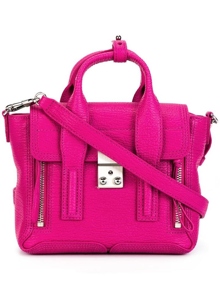 3.1 Phillip Lim - Mini Pashli Satchel - Women - Leather - One Size, Women's, Pink/purple, Leather