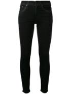 R13 High-rise Skinny Jeans, Women's, Size: 27, Black, Cotton/polyester/spandex/elastane/calf Leather