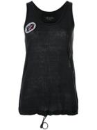 Mr & Mrs Italy Patches Tank Top - Blue
