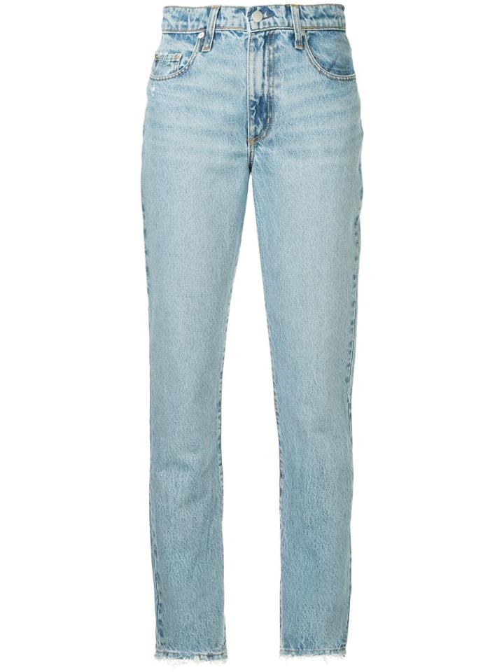 Nobody Denim Bessette Cuffed Jeans - Blue