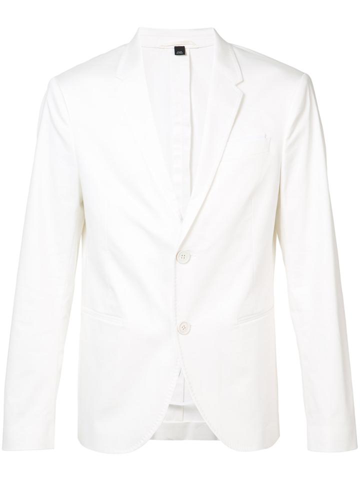 Neil Barrett Single-breasted Jacket - White