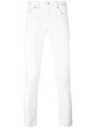 Dondup - Mius Trousers - Men - Cotton/spandex/elastane - 35, White, Cotton/spandex/elastane