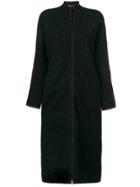 Y-3 Holey Oversized Cardi-coat - Black