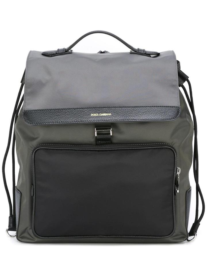 Dolce & Gabbana Square Backpack - Grey