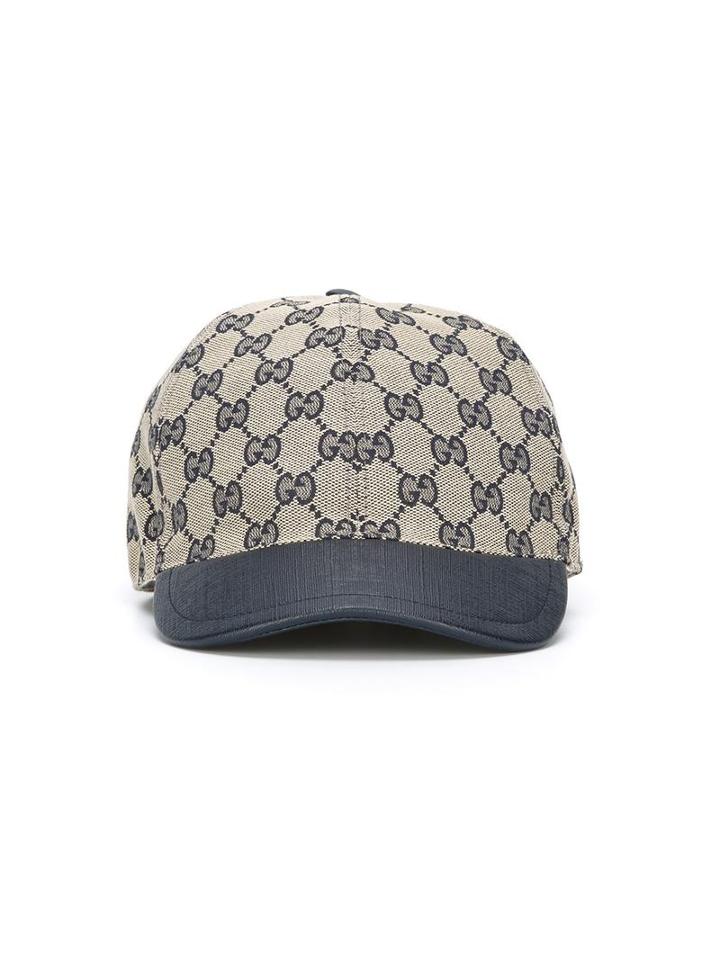 Gucci Kids Gg Supreme Baseball Cap, Boy's, Size: 56 Cm, Nude/neutrals