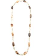 Loree Rodkin 18kt Yellow Gold Walrus Bone Necklace