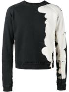 Haider Ackermann Bleached Sweatshirt, Men's, Size: Xxs, Black, Cotton