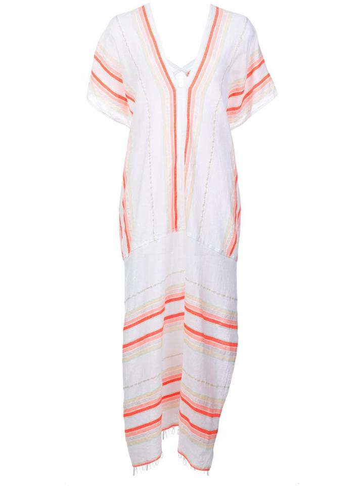 Lemlem Fiesta Oversized Caftan Dress - Yellow