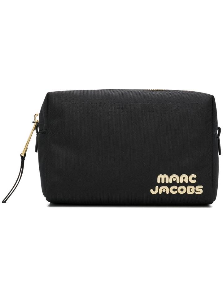 Marc Jacobs Logo Make-up Bag - Black