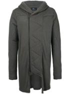 Lost & Found Ria Dunn Padded Hooded Jacket - Grey