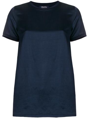 's Max Mara Silky T-shirt - Blue