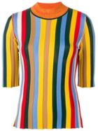 Sonia Rykiel Striped T-shirt - Yellow