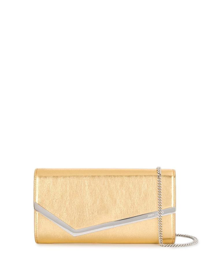 Jimmy Choo Emmie Clutch - Gold