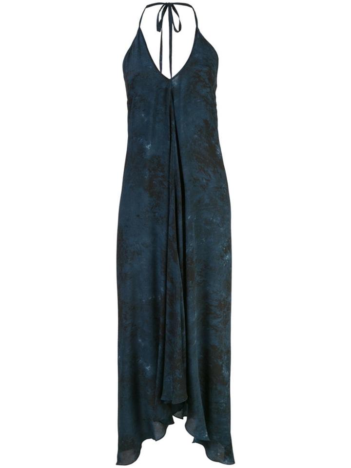 Hansine Tie Dye Dress - Blue