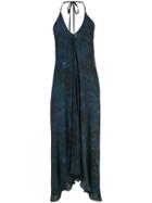Hansine Tie Dye Dress - Blue