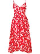 Athena Procopiou Farah Floral Flared Dress