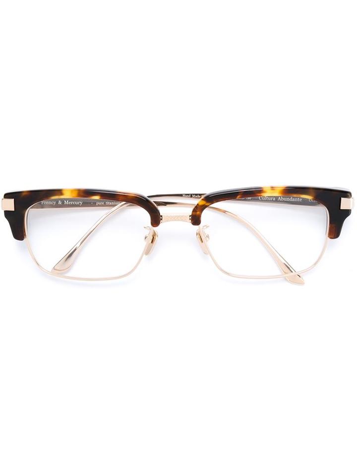 Frency & Mercury 'cultura Abundante' Glasses, Brown, Acetate/titanium