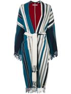 Cristaseya Long Peignoir Coat - Multicolour