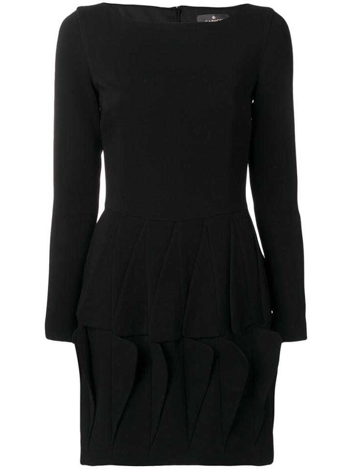Capucci Origami Mini Dress - Black