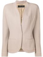 Jean Louis Scherrer Pre-owned Collarless Blazer - Neutrals