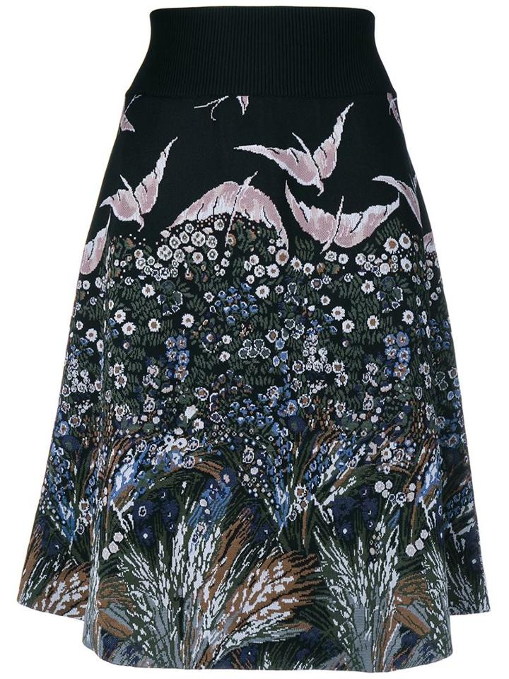 Valentino Landscape Jacquard Skirt
