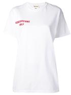 Semicouture 'sabrina' T-shirt - White