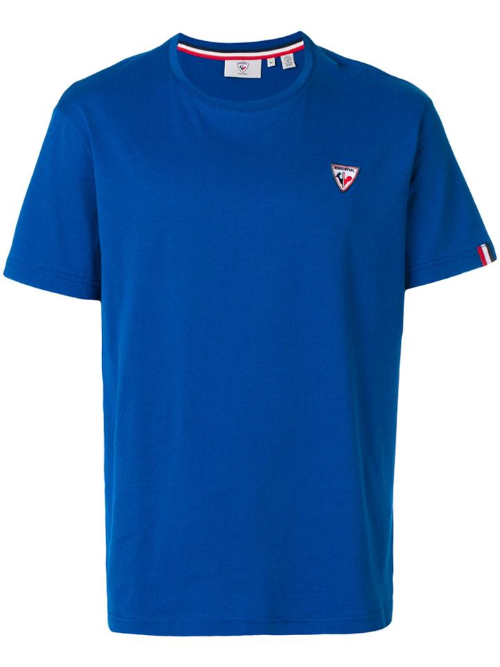 Rossignol Logo Patch T-shirt - Blue