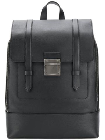 Versace Micro-paglia Backpack - Black