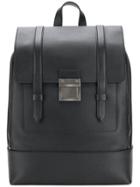 Versace Micro-paglia Backpack - Black