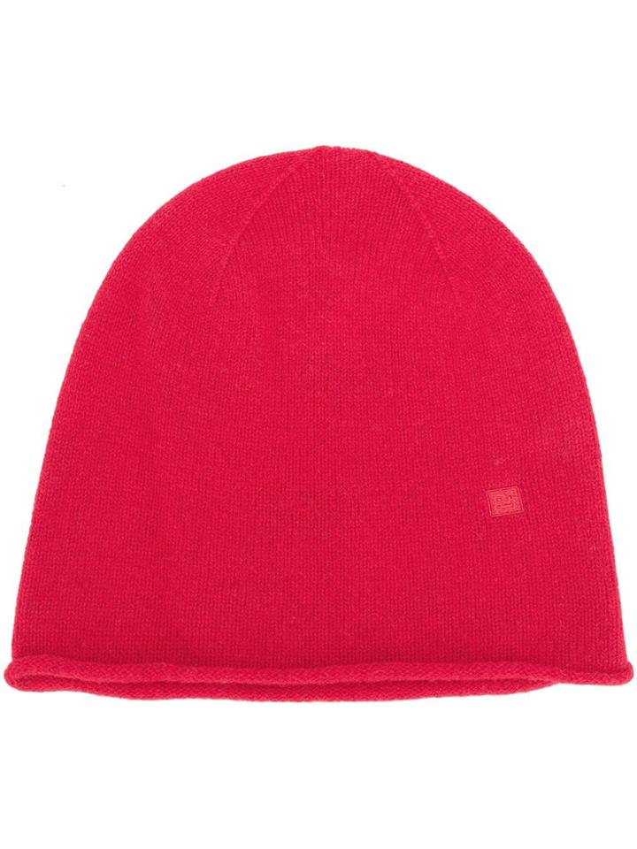 Acne Studios Lightweight Beanie - Red