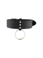 Alessandra Rich Buckled Choker Necklace - Black