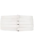 Ann Demeulemeester Strappy Waist Belt - White