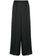 T By Alexander Wang Pull-on Palazzo Trousers - Black