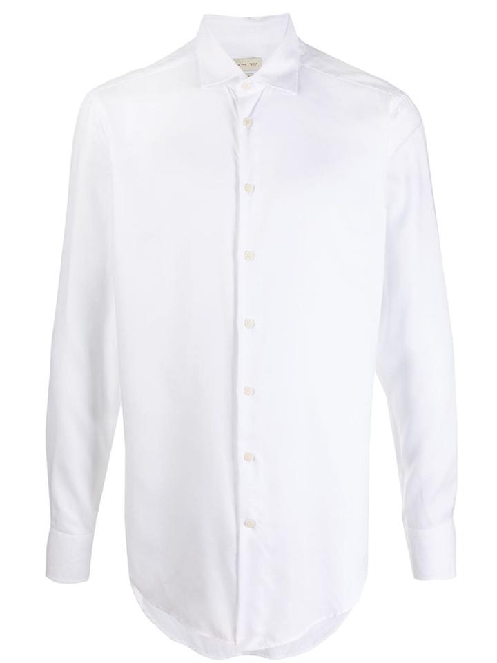 Etro Plain Tailored Shirt - White