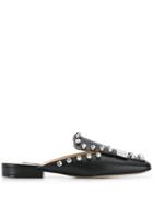 Sergio Rossi Square Toe Mules - 1498 Nero